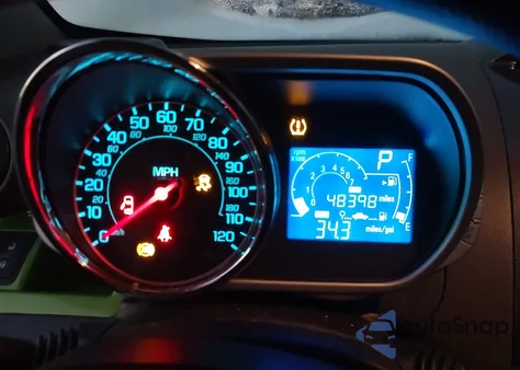 2014 Chevrolet Spark Ls Auto из США, поврежденный, VIN KL8CB6S94EC585654